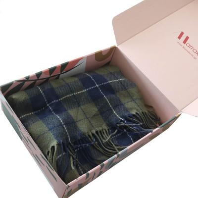 Custom Colorful Carton Paper Box for Garment