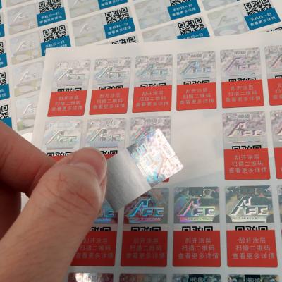 Customized Printing Security Holographic stickers