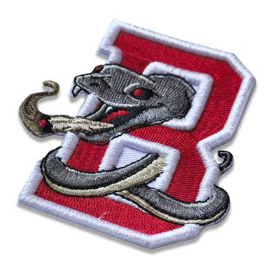 3D Foam Embroidery Iron on Patches