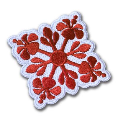 Winslabel Cut Custom Embroidered Heat Transfer Badges Personal Designer Logo Iron on 3D Embroidery Patches for Child Clothes